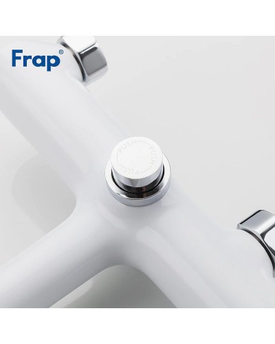 Смеситель для ванны Frap H44-8 F3244-8 Белый Хром
