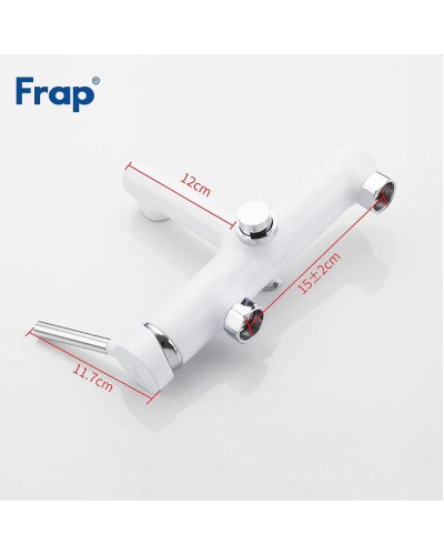 Смеситель для ванны Frap H44-8 F3244-8 Белый Хром