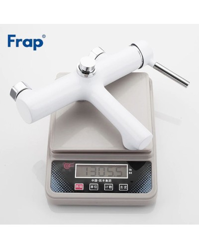 Смеситель для ванны Frap H44-8 F3244-8 Белый Хром