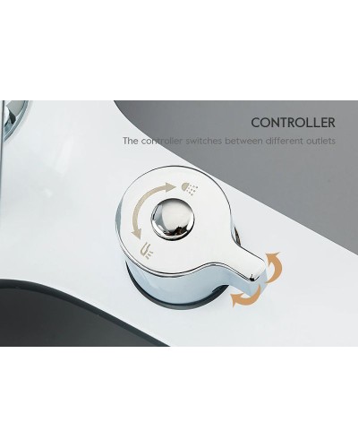 Смеситель для ванны Frap H49 F3249 Белый Хром