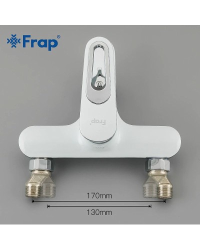 Смеситель для ванны Frap H49 F3249 Белый Хром