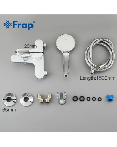 Смеситель для ванны Frap H49 F3249 Белый Хром