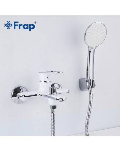 Смеситель для ванны Frap H49 F3249 Белый Хром