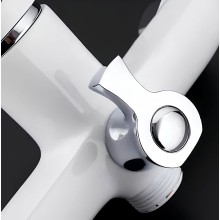 Смеситель для ванны Frap H31 F2231 универсальный Белый Хром