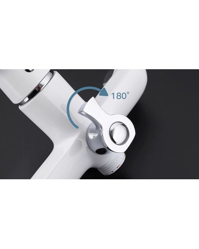 Смеситель для ванны Frap H31 F2231 универсальный Белый Хром