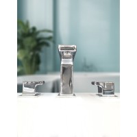 Смеситель на борт ванны врезной AltroBagno Lamberto 020101 Cr