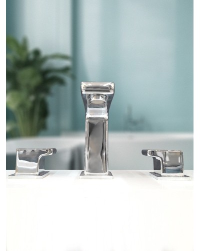 Смеситель на борт ванны врезной AltroBagno Lamberto 020101 Cr