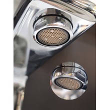 Смеситель на борт ванны врезной AltroBagno Lamberto 020101 Cr