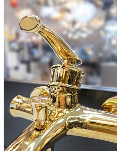 Смеситель для ванны с душем AltroBagno Beatrice 0210 Or