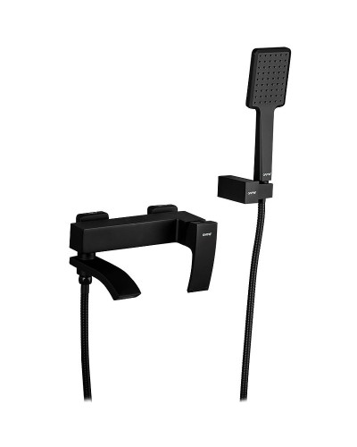 Смеситель для ванны Gappo G07-6 G3207-6 Черный матовый