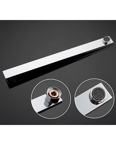 Смеситель для ванны Gappo G07 G2207-7 универсальный Белый Хром