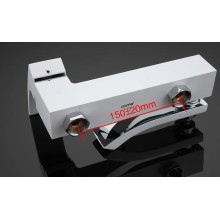 Смеситель для ванны Gappo G07 G3207-8 Белый Хром