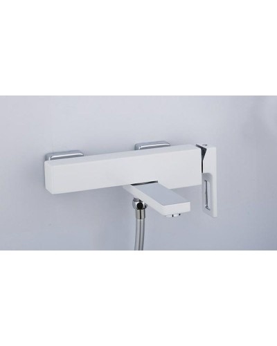 Смеситель для ванны Gappo G17-8 G3217-8 Белый Хром