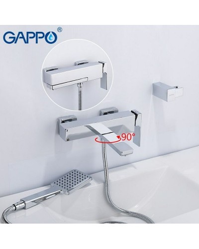 Смеситель для ванны Gappo G18 G3218 Хром