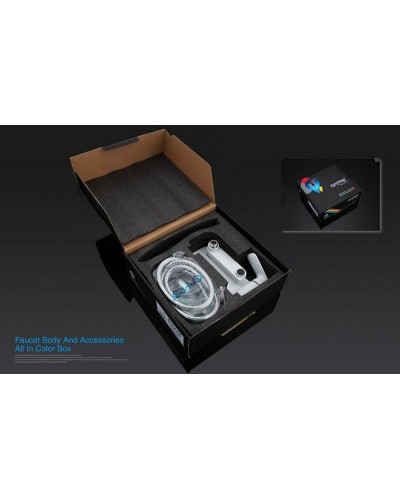 Смеситель для ванны Gappo G48 G3248 Белый Хром