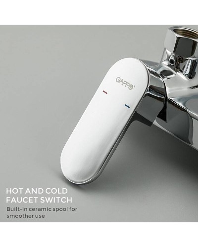 Смеситель для ванны Gappo G83 G3283 Хром