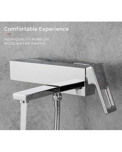 Смеситель для ванны Gappo G18 G3018 Хром