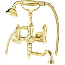 Смеситель для ванны Cezares First VDF FIRST-VDF-03/24-M Золото 24 карат