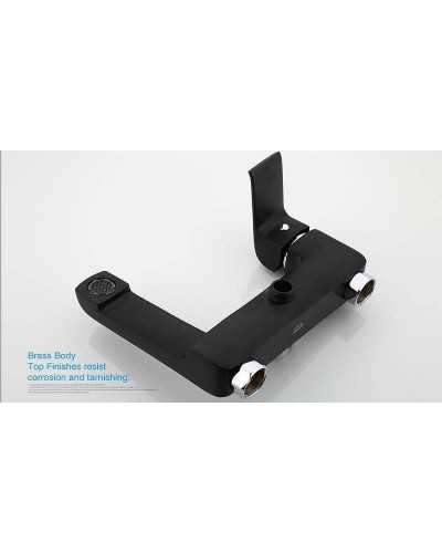 Смеситель для ванны Gappo G50 G3250 Черный матовый