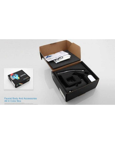 Смеситель для ванны Gappo G50 G3250 Черный матовый