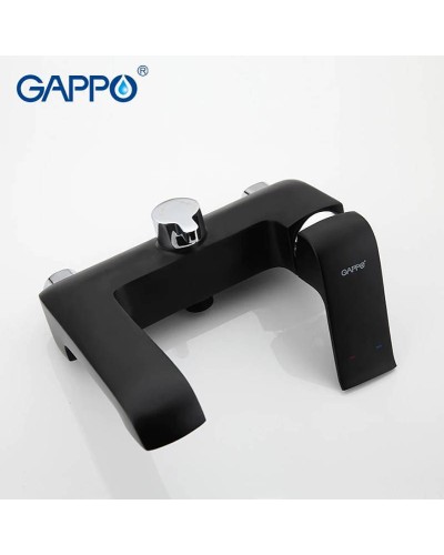 Смеситель для ванны Gappo G50 G3250 Черный матовый