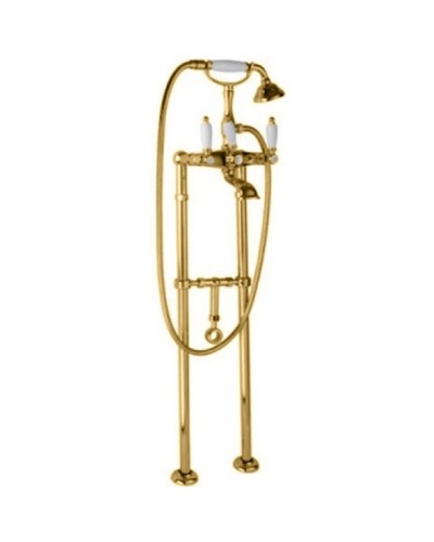 Смеситель для ванны Cezares First VDPS FIRST-VDPS-03/24-Bi Золото 24 карат