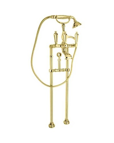 Смеситель для ванны Cezares First VDPS FIRST-VDPS-03/24-M Золото 24 карат