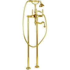 Смеситель для ванны Cezares First VDP2 FIRST-VDP2-03/24-M Золото 24 карат
