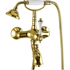Смеситель для ванны Cezares Margot MARGOT-VDM-03/24-Bi Золото 24 карат