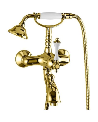 Смеситель для ванны Cezares Margot MARGOT-VDM-03/24-Bi Золото 24 карат
