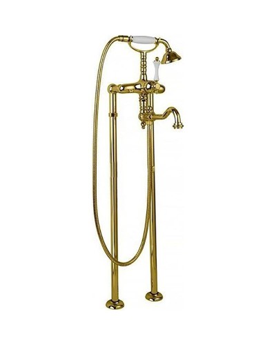 Смеситель для ванны Cezares Margot MARGOT-VDP2-03/24-Bi Золото 24 карат