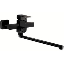 Смеситель для ванны Haiba HB22803-7 универсальный Черный матовый