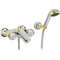 Смеситель для ванны Migliore Axo 18494 Хром золото