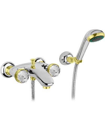 Смеситель для ванны Migliore Axo 18494 Хром золото