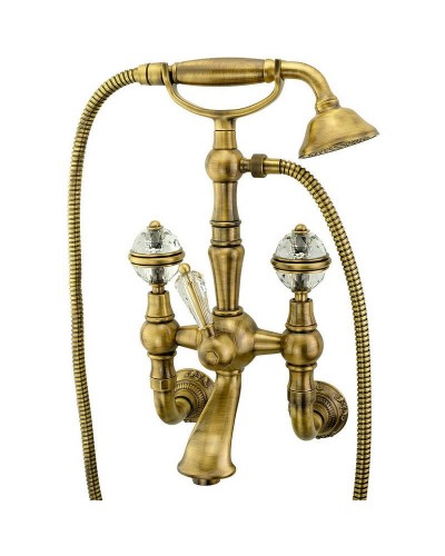 Смеситель для ванны Migliore Cristalia 18580 Бронза