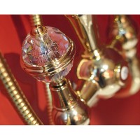 Смеситель для ванны Migliore Cristalia 18580 Бронза