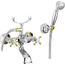 Смеситель для ванны Migliore Lady 18835 Хром Золото