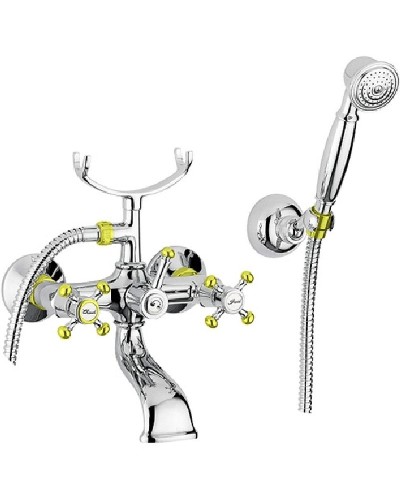 Смеситель для ванны Migliore Lady 18835 Хром Золото