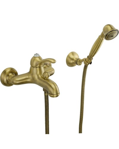 Смеситель для ванны Migliore Lem Swarovski 18874 Бронза