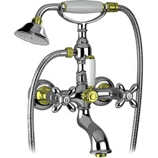 Смеситель для ванны Migliore Princeton Plus ML.PRP-8002.CRDO Хром Золото