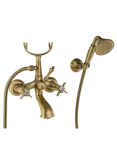 Смеситель для ванны Migliore Korona 28498 Бронза