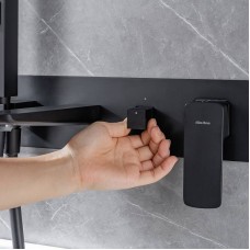 Смеситель для ванны Allen Brau Infinity 5.21007-31 Черный матовый