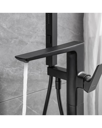 Смеситель для ванны Allen Brau Infinity 5.21009-31 Черный матовый