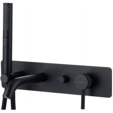 Смеситель для ванны Allen Brau Priority 5.31006-31 Черный матовый