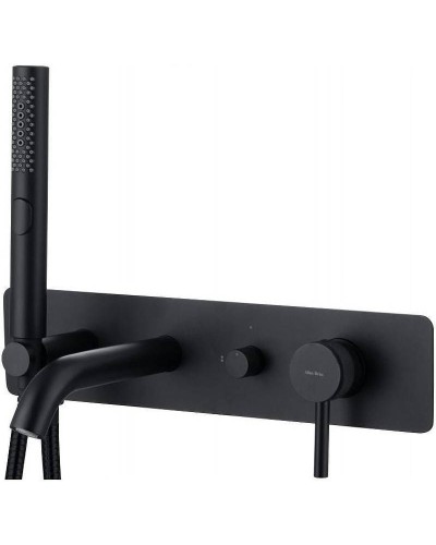 Смеситель для ванны Allen Brau Priority 5.31006-31 Черный матовый