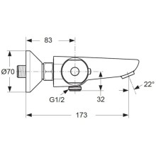 Термостат для ванны с душем Vidima Ви-Стайл A6194AA