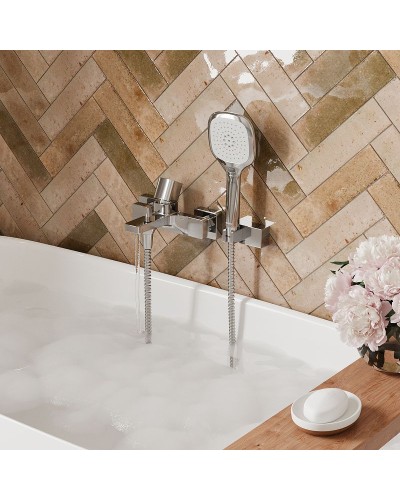 Смеситель для ванны WasserKRAFT Naab 8601 Хром