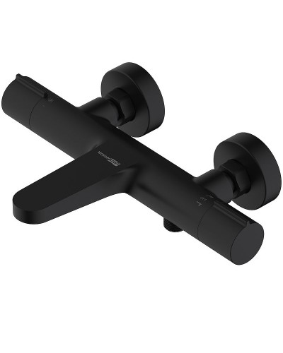 Смеситель для ванны WasserKRAFT Elbe 7411 Thermo с термостатом Черный