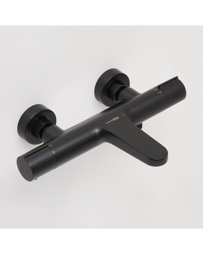 Смеситель для ванны WasserKRAFT Elbe 7411 Thermo с термостатом Черный