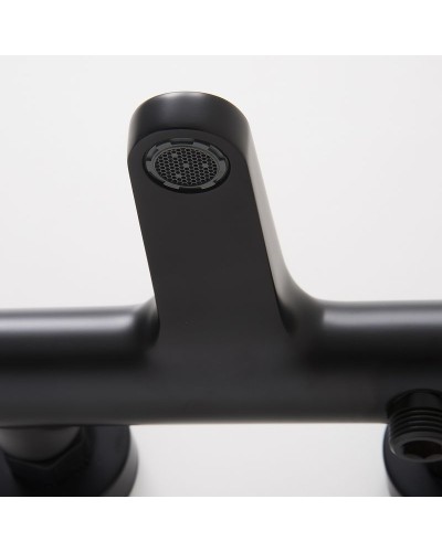 Смеситель для ванны WasserKRAFT Elbe 7411 Thermo с термостатом Черный